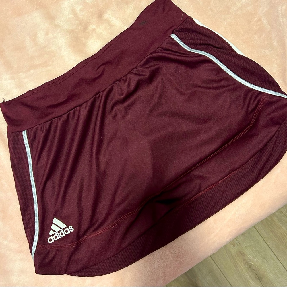 ADIDAS Maroon Climacool Shorts